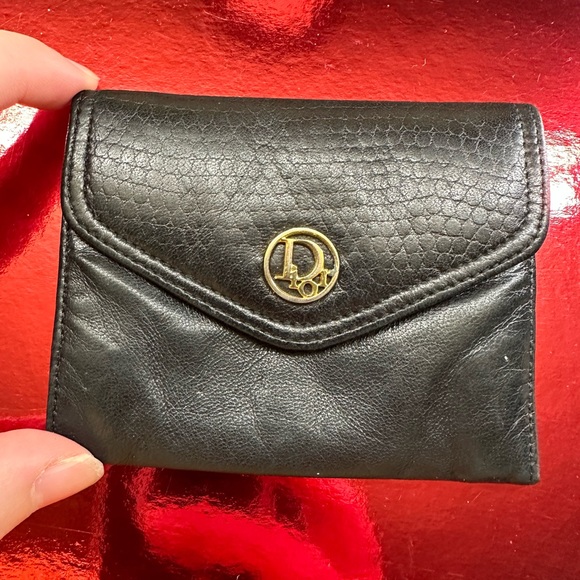 Long Wallet Christian Dior Vintage Wallet AUTH CHRISTIAN DIOR